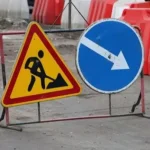 Схема об’їзду через перекриття руху у Світловодську