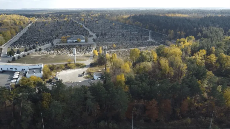 Будівництво Національного військового кладовища триває у Київській області