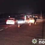 Аварія під Полтавою: легковий автомобіль врізався у відбійник