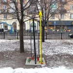 Причини нахилу стел на Каштановій алеї в Полтаві