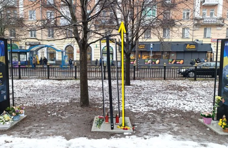 Причини нахилу стел на Каштановій алеї в Полтаві