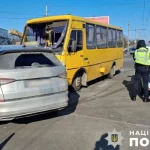На трассе возле Решетиловки произошло масштабное ДТП с участием более десяти автомобилей