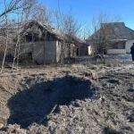 В Полтавском районе обломки вражеского дрона повредили жилые дома