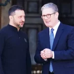 Зеленський зустрівся з прем’єр-міністром Британії після суперечки з Трампом