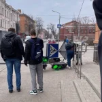 В Полтаве светофор упал на 17-летнюю девушку из-за сильного ветра