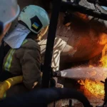 Спасатели ликвидировали пожары на объектах инфраструктуры Полтавщины