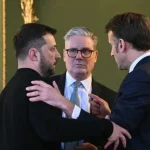 Кір Стармер та Еммануель Макрон можуть поїхати до США з Зеленським для мирного плану