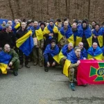 Возвращение пяти военнослужащих из Полтавской области из российского плена