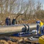 Полтававодоканал продолжает ремонт напорного коллектора для улучшения водоснабжения