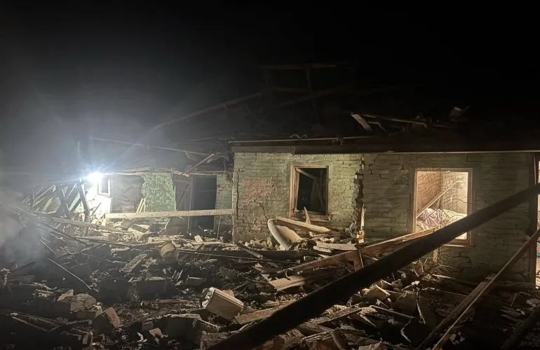 Атака России на Полтавщину: травмированы две человека и поврежден газопровод