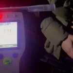 На улице Рыбачьей водителя остановили за 25 раз превышения алкоголя