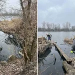 Госэкологическая инспекция проверяет сброс воды в Ворсклу в Леваде