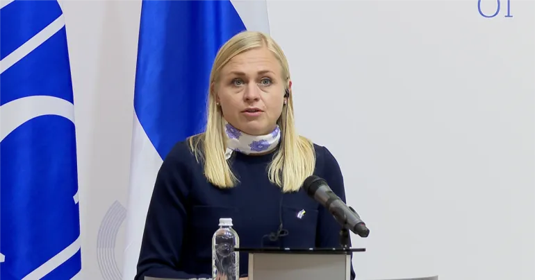 Финская министр обсудила мир в Украине и угрозы со стороны России