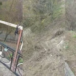 Очищение смотровой площадки с видом на Хрестовоздвиженский монастырь