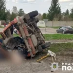 Смертельна ДТП у Розсошенцях: загинув водій, двоє пасажирів травмовані