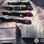 В Кременчугском районе обнаружен нелегальный арсенал оружия