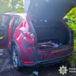 В Полтаве задержали мужчину за поджог автомобиля Mazda CX5