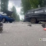 ДТП в Кременчуге: легковушки ВАЗ и Opel столкнулись, водители в больнице