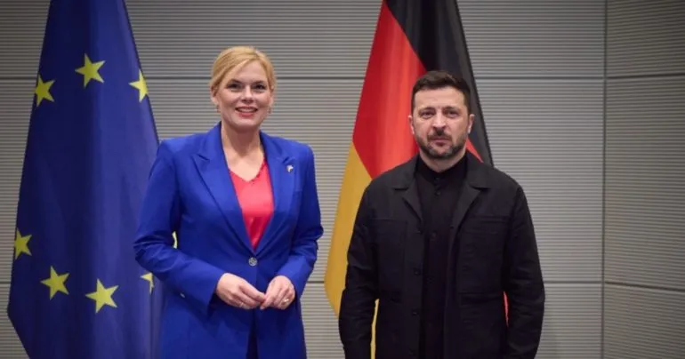 Зеленський обговорив можливість прямих інвестицій в український ОПК із головою Бундестагу