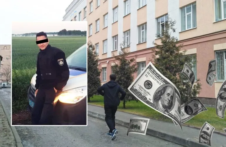 Суд оштрафував поліцейського за отримання хабара в Полтаві