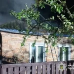 В Лохвице обнаружено тело мужчины после тушения пожара в доме