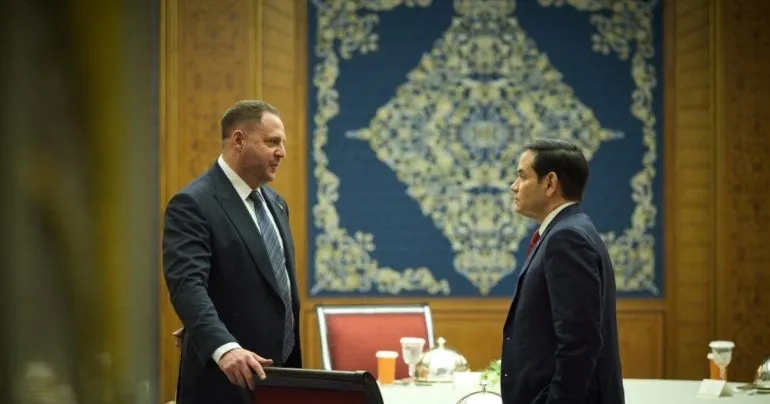 Єрмак і Рубіо обговорили підготовку до зустрічі Зеленського та Трампа