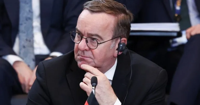 Міністр оборони Німеччини Пісторіус прибув до Києва для переговорів про військову підтримку