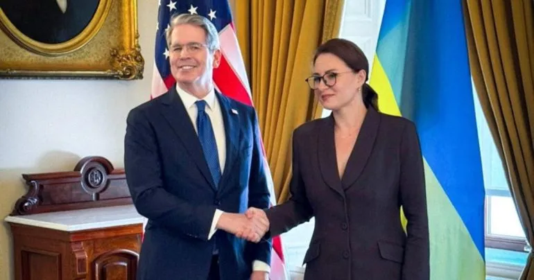 Свириденко і міністр фінансів США обговорили запуск інвестиційного фонду відбудови