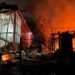 Масштабный обстрел Кременчугского района: трое пострадавших, разрушенные административные здания и кафе