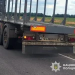 На Полтавщине мотоциклист госпитализирован после ДТП с грузовиком MAN