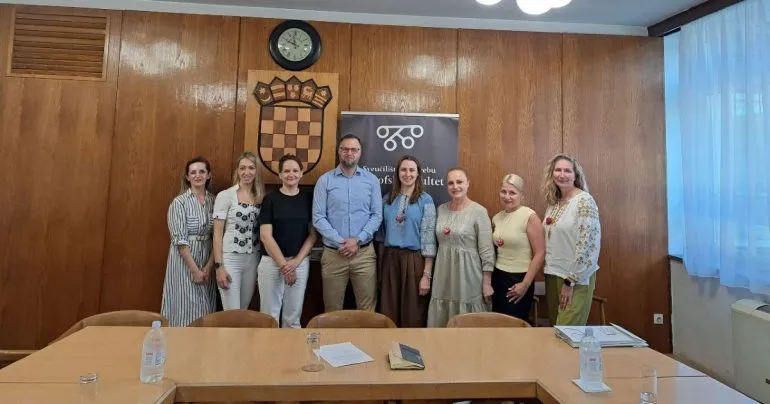 Преподаватели Полтавского педагогического университета посетили Загребский университет в рамках программы ERASMUS+