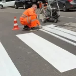 В Полтаве стартовали масштабные работы по нанесению дорожной разметки в центре города