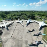 Українські безпілотники тренувалися на літаках музею Полтави для удару по авіабазах рф