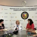 Полтавський педагогічний університет вручив дипломи почесного професора науковцям Аріельського університету
