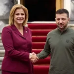 Зеленський і прем’єрка Латвії обговорили оборонну підтримку та євроінтеграцію України