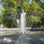 В Полтаве восстановили фонтан в Шевченковском парке после ремонта за 1 млн грн