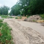 У Полтаві оголосили тендер на ремонт аварійної ділянки серпантину Монастирської гори