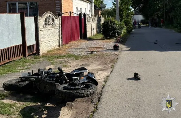 В Лохвице в ДТП погиб подросток-мотоциклист, еще один травмирован