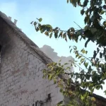 У Полтаві сталася масштабна пожежа в приватному будинку на вулиці Оксани Мешко