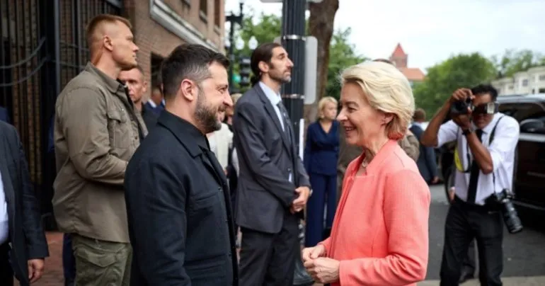 Зеленський «скоординував позиції» з європейськими лідерами перед зустріччю з Трампом