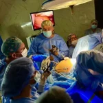 У Полтаві провели унікальну лапароскопічну операцію з видалення велетенської матки