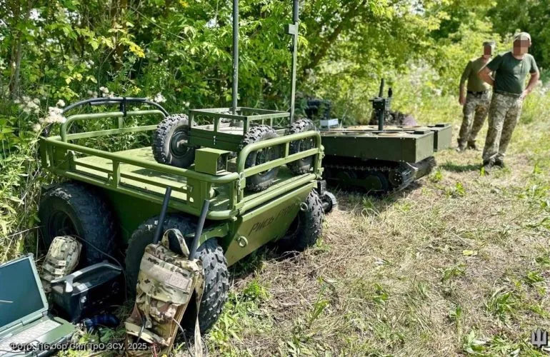 116-та бригада ТрО ЗСУ отримала роботизовані комплекси для евакуації та логістики