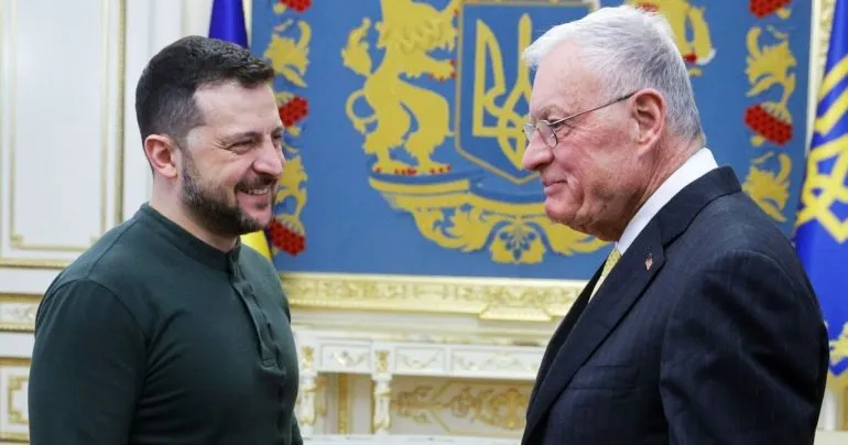 Зеленський провів переговори у Вашингтоні з представником Трампа Келлогом