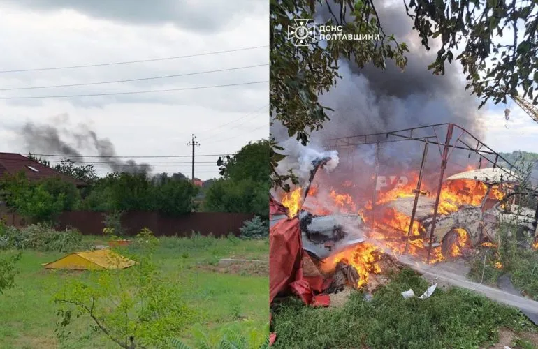 В Полтаве пожар в квартире на Леваде произошел из-за оставленного утюга