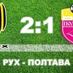 Футбольний клуб «Полтава» поступився «Руху» у першому матчі УПЛ через автогол та вилучення
