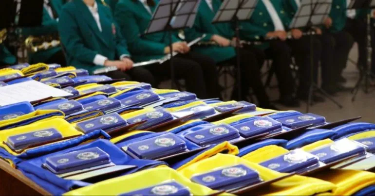 В Полтаве семьям погибших воинов вручили награды «Защитник Украины — Герой города Полтава»