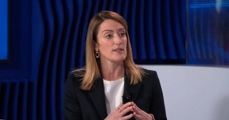 Президентка Європарламенту Роберта Мецола прибула до Києва з офіційним візитом