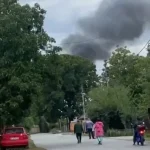 Пожежа у Полтаві: на Павленках згорів металевий контейнер на Зіньківській