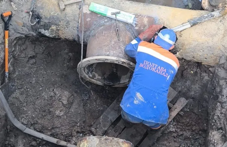 Робота «Полтававодоканалу»: якість води, технічне обслуговування та звернення полтавців за тиждень