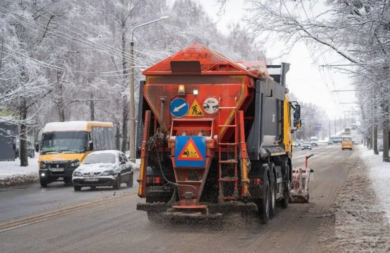 КАТП-1628 звертається за фінансуванням для закупівлі протиожеледних матеріалів і техніки